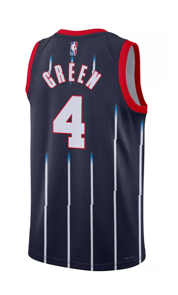 Granatowa Koszulka NBA Houston Jalen Green City Edition L - FB1425419