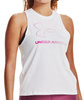 Biały Top Damski Under Armour Sportstyle 1356297-100 SM