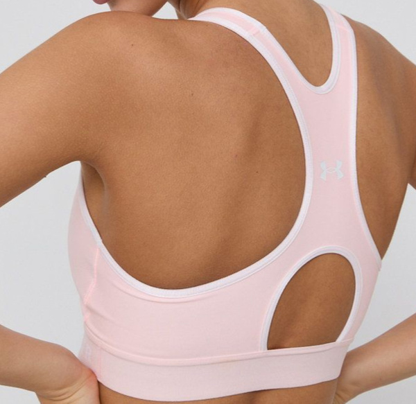 Under Armour Biustonosz 1307196658 SM Różowy Keyhole
