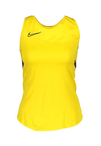 Koszulka Damska Nike - Żółty Tank Top - Rozmiar M - Academy 21 - DB4373-719