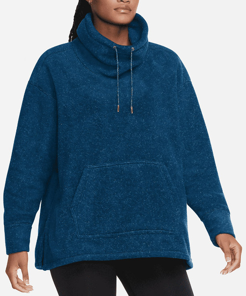 Niebieska Bluza Damska Nike CU6778460 S Therma Polar