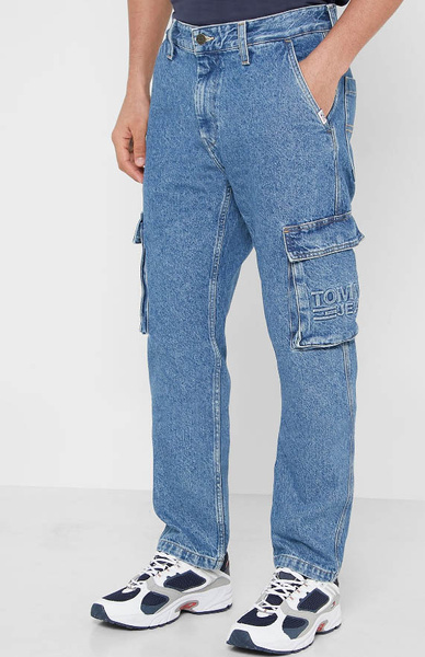 Niebieskie Jeansy Męskie Tommy Jeans Ethan Relaxed DM0DM11503 31/32