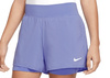 Nike Spodenki Damskie - Tenisowe - Fioletowe - Wbudowane Szorty - Rozmiar M - Victory Shorts - DH9557-569