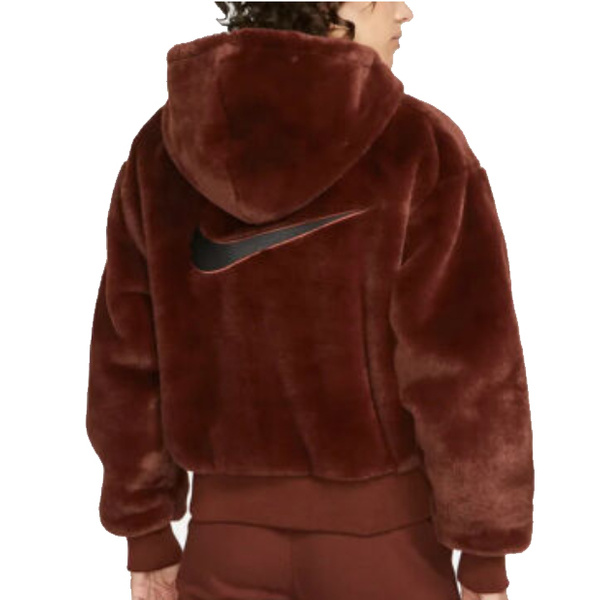 Kurtka Damska Nike NSW Essentials Brązowa S DD5116-273