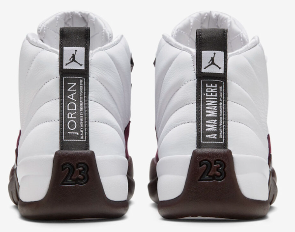 Białe z Brązowym Buty Air Jordan 12 Retro DV6989-100 39 Damskie