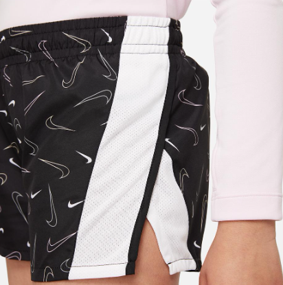 Czarne Szorty Nike DD7675-010 XL Junior Dziewczęce