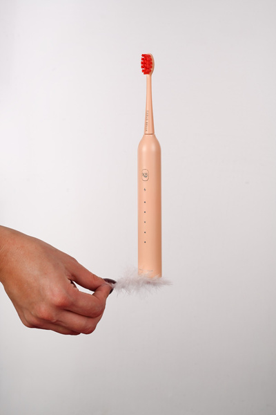 Szczoteczka Soniczna Futerał Końcówki Prezent USB Pomarańczowa Karlo Bella