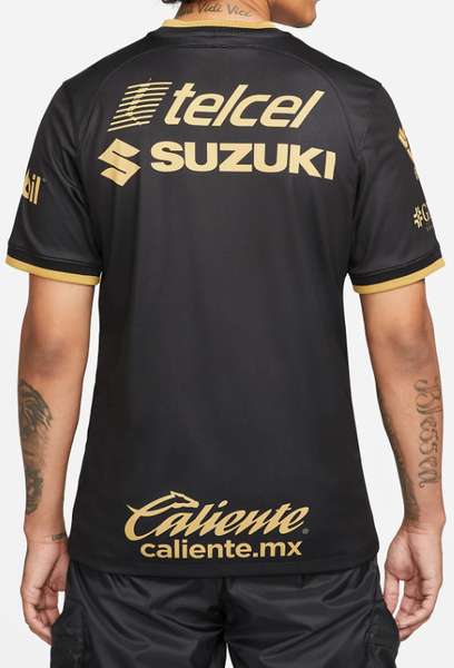 Czarna Męska Koszulka Nike Unam Pumas 2022/2023 DO8334-011 S