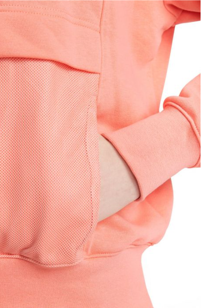 Nike Damska Bluza DN4966693 1X Pomarańczowa Air Z Kapturem