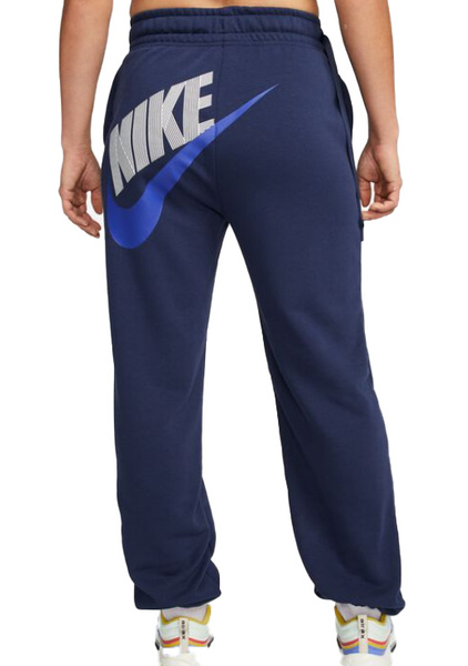 Nike Spodnie Dresowe Damskie - Granatowe - Rozmiar XL - Nsw French Terry Fleece - DV0336-410