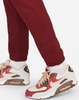 Bordowe Spodnie Dresowe Nike Sportswear Swoosh Fleece DV0655677 S