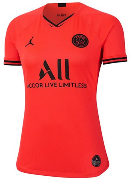 Koszulka Damska Nike PSG Stadium Away DH7747-613 M Czerwona 