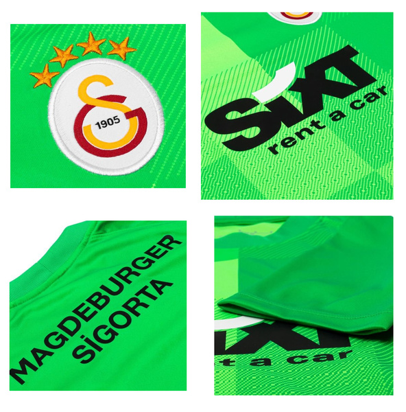 Zielona Dziecięca Koszulka Bramkarska Nike Galatasaray DH2297330 XS