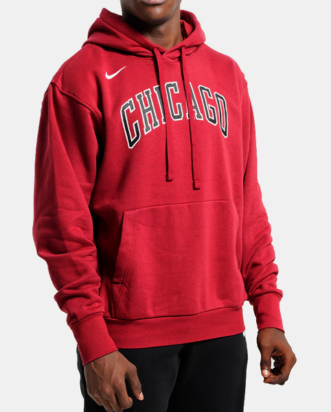 Męska Bluza Nike NBA Chicago Bulls City Edition Fleece Luźna DN8655-698 XL