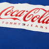 Bluza Męska Tommy Hilfiger Coca Cola Oversize DW0DW06932 Niebieska S