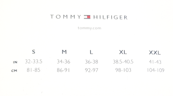 Bokserki Męskie Dłuższe Tommy Hilfiger Granat Pomarańcz Zieleń 3szt. L