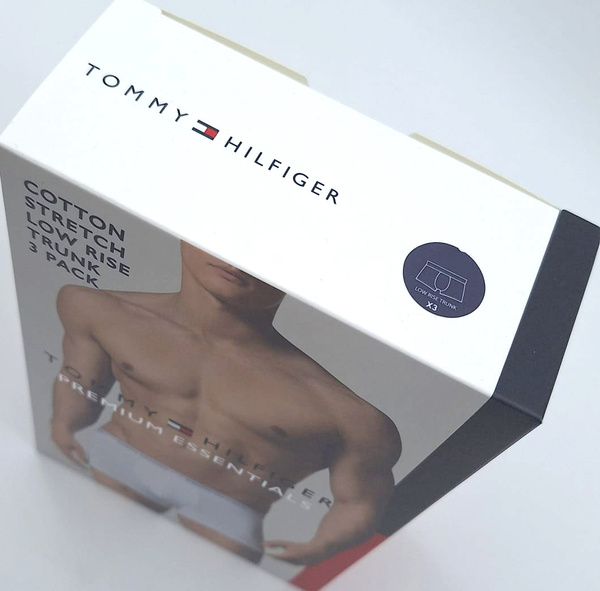 Bokserki Męskie Tommy Hilfiger 3szt Gumka Kolor M