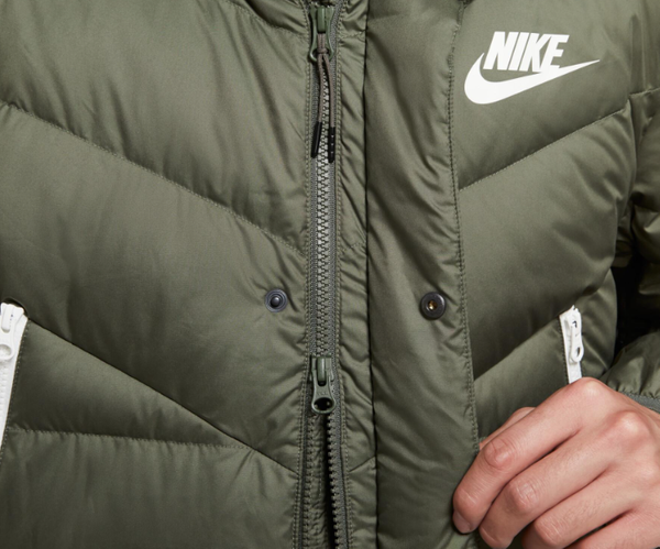 Zielona Męska Parka Nike Windrunner CU0280-380 M