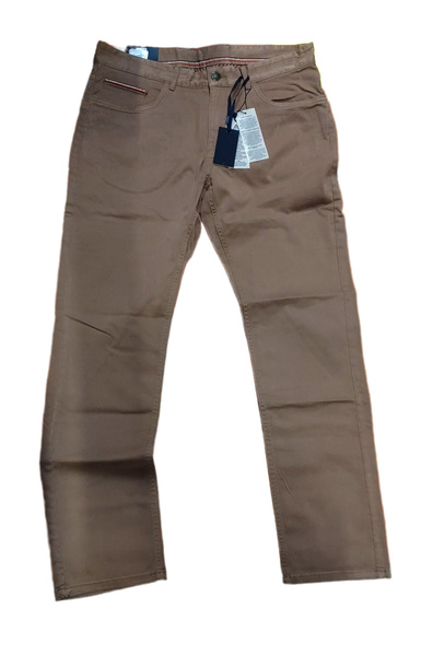 SPODNIE  TOMMY HILFIGER CHINOS DENTON PROSTE W34L32 MW0MW09112