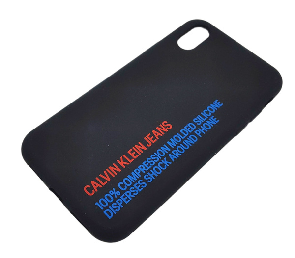 CALVIN  KLEIN JEANS SILICONE IPHONE X CASE