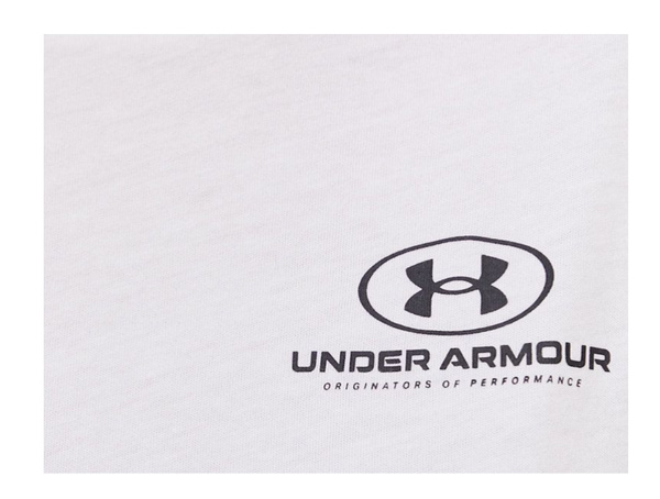 Biała damska koszulka Under Armour HeatGear Loose 1363206100 SM