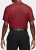 Nike - Koszulka Golf Czerwona - Dri-FIT Adv Tiger Woods Mens Polo - CU9524-677 - Rozmiar L