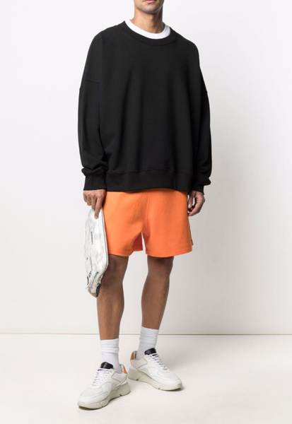 Calvin Klein Bluza Męska - Nierozpinana - Czarna - Rozmiar L - Oversize - K10K108246BEH