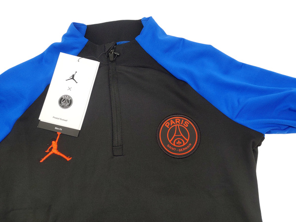 Bluza Dziecięca Nike PSG Strike Drill Top 22/23 DN1296-011 S 128-137 cm Czarna