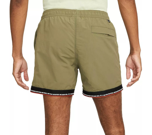 Zielone Męskie Spodenki Nike F.C. Tribuna Woven DH9678222 XS