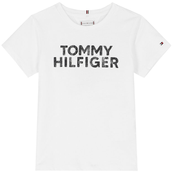 BLUZKA  KRÓTKI RĘKAW TOMMY HILFIGER KG0KG06304 r104