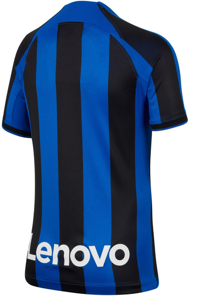 Dziecięca Koszulka Nike Inter Home DJ7859-438 M Niebiesko-Czarna