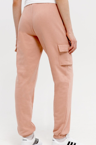 Nike Spodnie Dresowe Damskie - Bojówki - Kieszenie Cargo - Różowe - DJ6699-609 - Plus Size - Rozmiar 3X 58-60