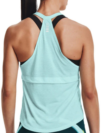 Niebieski Top Damski Under Armour Run HeatGear 1361372441 SM