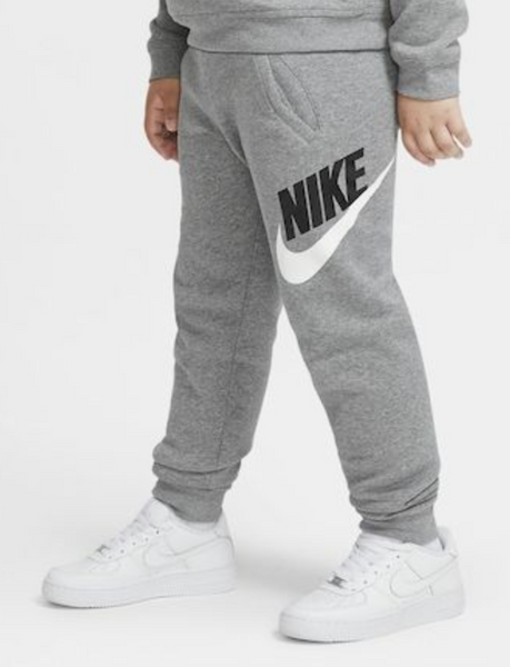 Szare Spodnie Junior Nike SW Club Fleece DA5116-081 S 128-137 cm