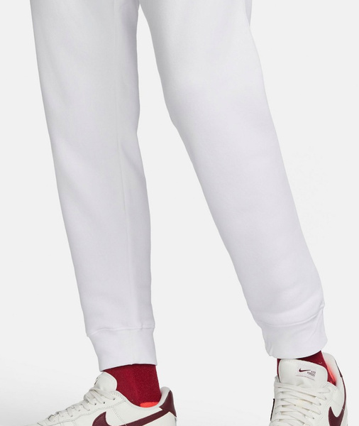 Białe Joggery Męskie Nike Swoosh Fleece DR9274-100 S