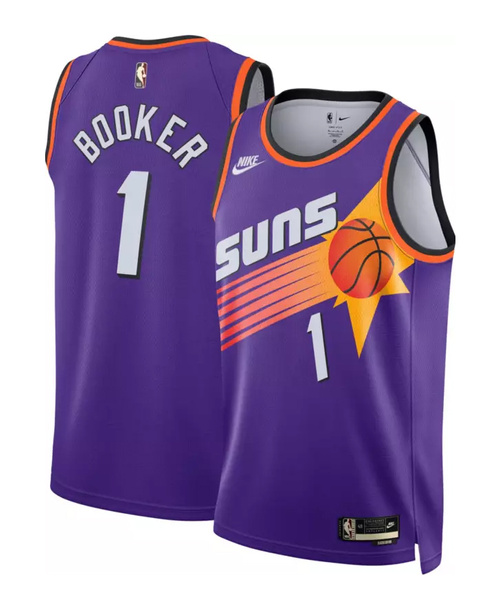 Fioletowa Koszulka NBA Suns Booker Classic Edition S - DO9452506