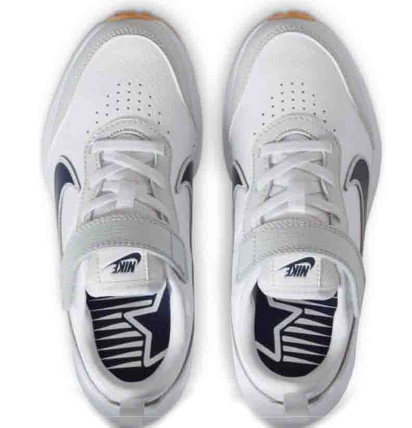 Białe Z Czarnym Logo Buty Nike Varsity PSV CN9393-100 35 Junior