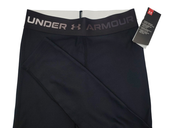 Czarne Damskie Legginsy Under Armour HeatGear SM 1361043-001