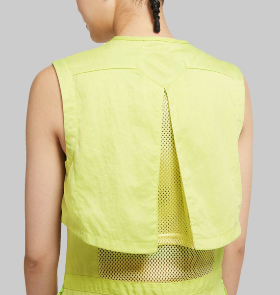 Nike Kombinezon Damski - Sportowy - Letni - Zielony - Rozmiar M - Jordan Heatwave - DC2124-352