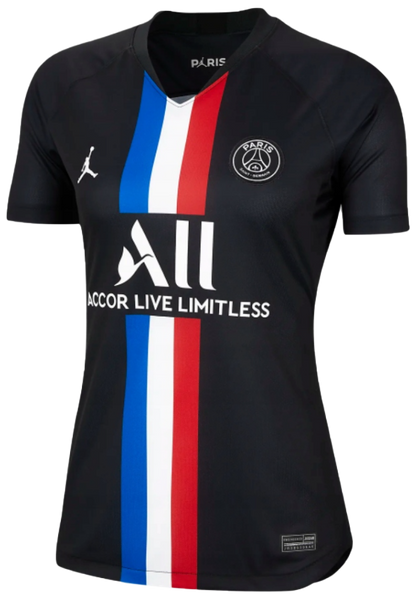 Damska Koszulka PSG 4th Jordan BV9201-011 M Czarna