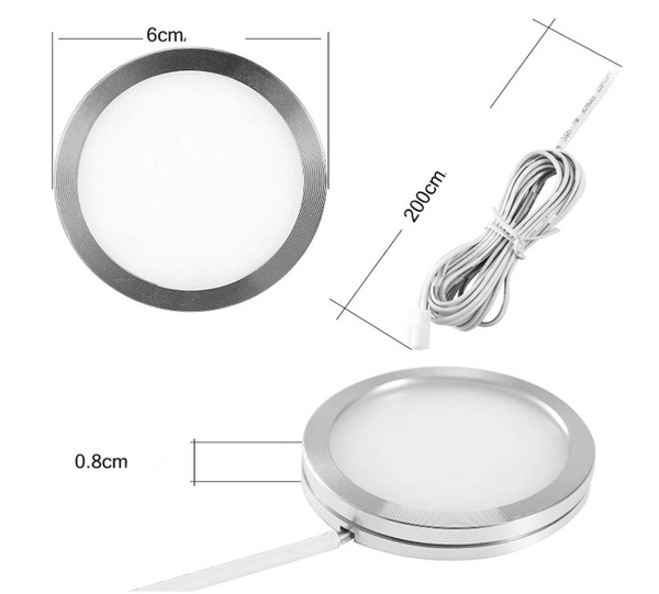 Zestaw 6 Lamp LED Podszafkowych 15W 1500lm 3000K
