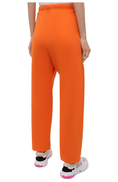 Calvin Klein Spodnie Dresowe Damskie - Joggery - Pomarańczowe - Rozmiar M - K20K203537SBD