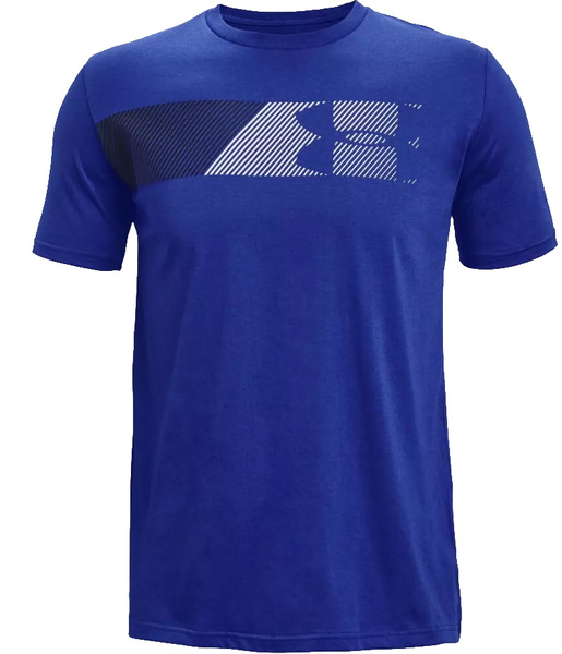 Niebieska Męska Koszulka Under Armour HeatGear Loose 1329584400 L