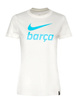 Biała damska koszulka Nike FC Barcelona Swoosh Club CW4048-133 M