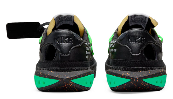 Buty Sportowe Nike Blazer Low Czarny Zielony DH7863-001 38,5