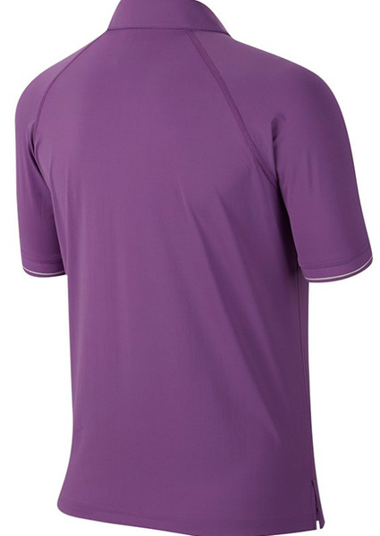 Fioletowa koszulka polo Nike Tenisowa L Dri-FIT BV1057-532
