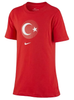 Czerwona Koszulka Nike Turcja dla Aktywnych Juniorów L147-158 cm