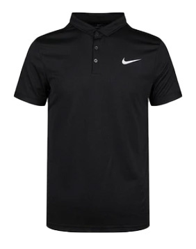 Czarna Koszulka Nike Polo Team Dry AQ5304010 M Męska