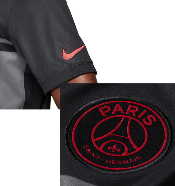 Męska Koszulka PSG Stadium Third 2021/22 DB5900-011 XXL Czarna