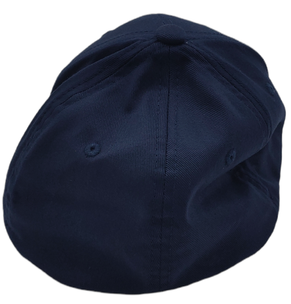 Granatowa Czapka Yupoong Flexfit L/XL z Daszkiem